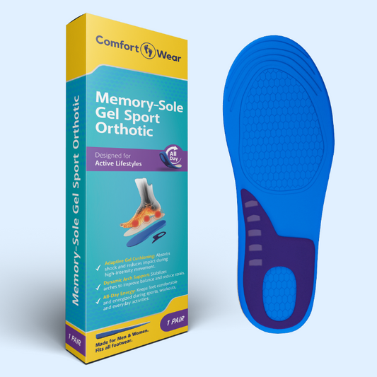 Memory-Sole Gel Sport Orthotic