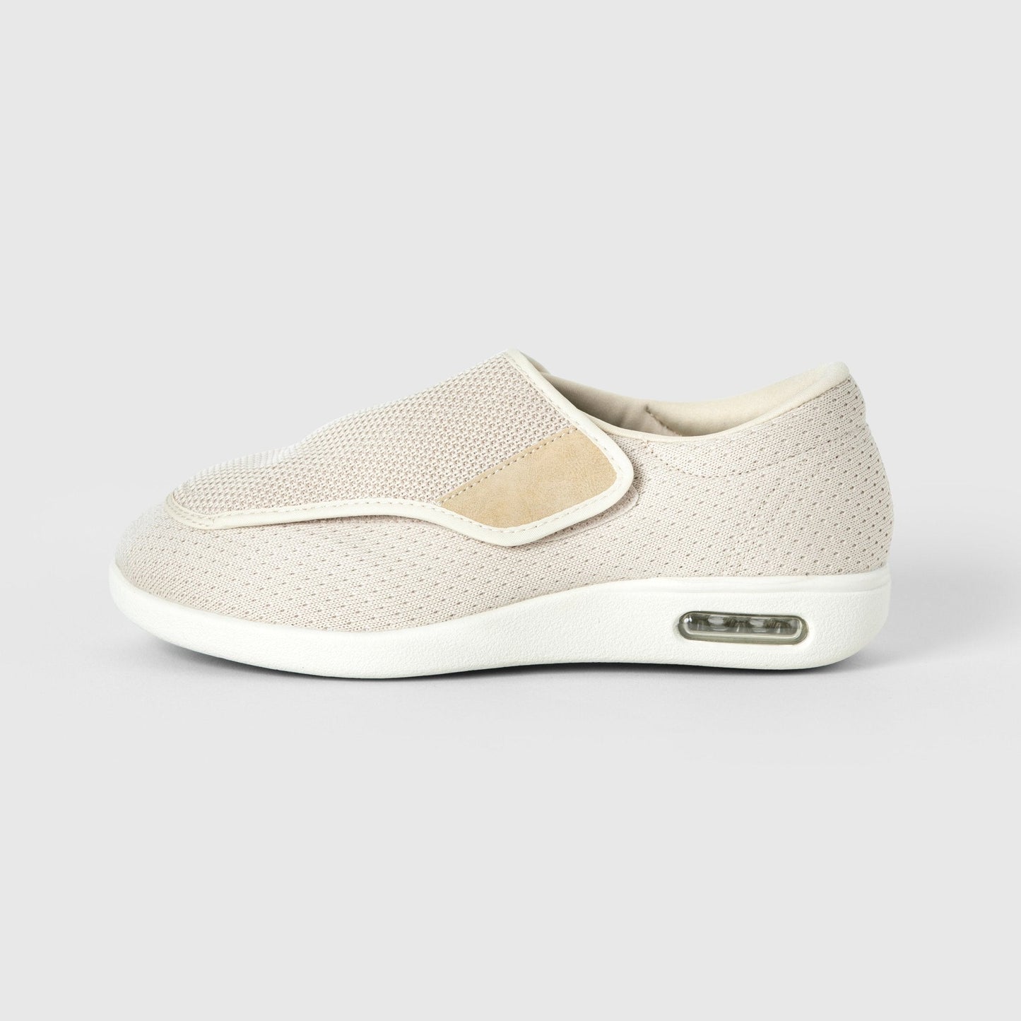 Chloe Stretch No-Tie Wide Shoes w/ Adjustable Closure