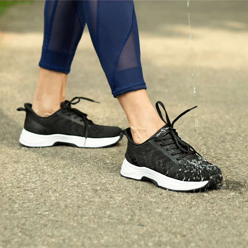 Flow Hands-Free Shoes - Black White