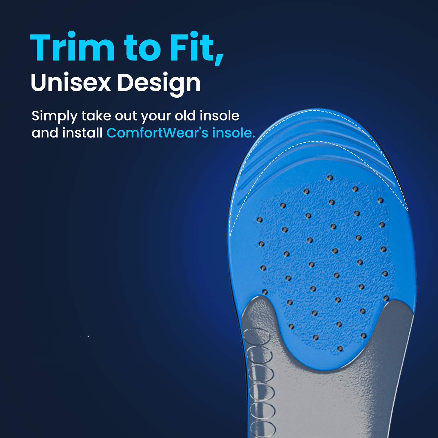 2-Pack Heavy Duty Support Insole