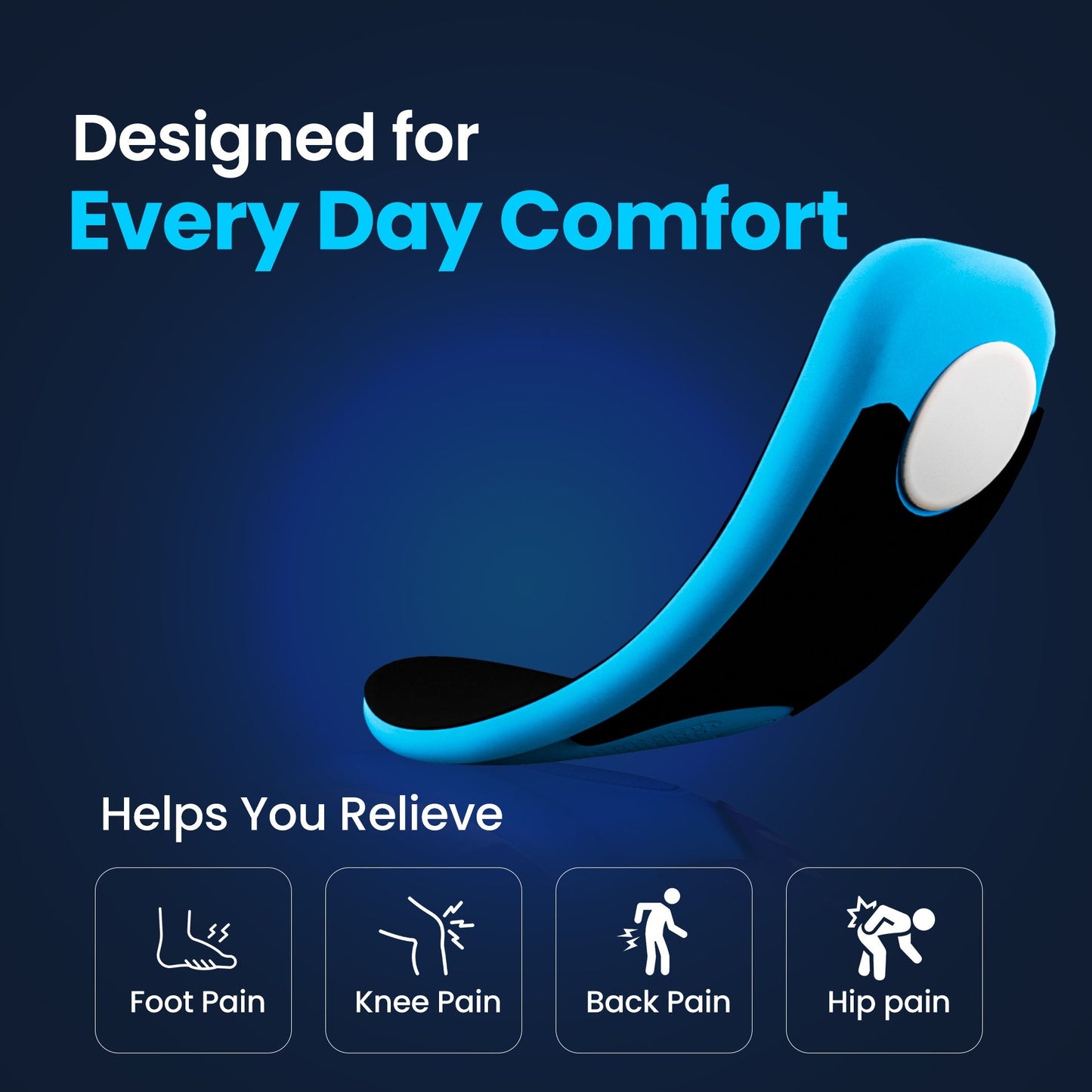 3-Pack All-Day Comfort & Support Insole