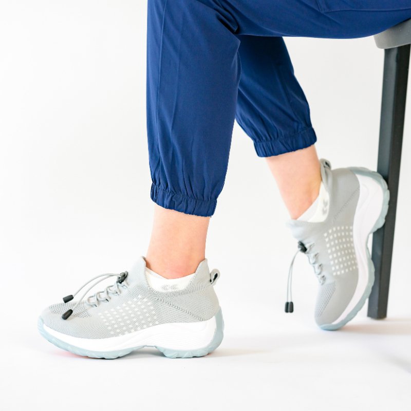 Ortho Stretch Cushion Shoes - Arctic Grey