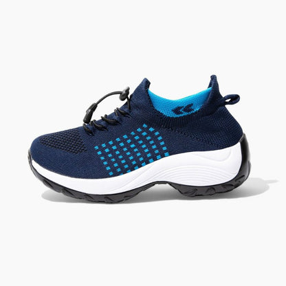 Ortho Stretch Cushion Shoes -  Blue - My Store