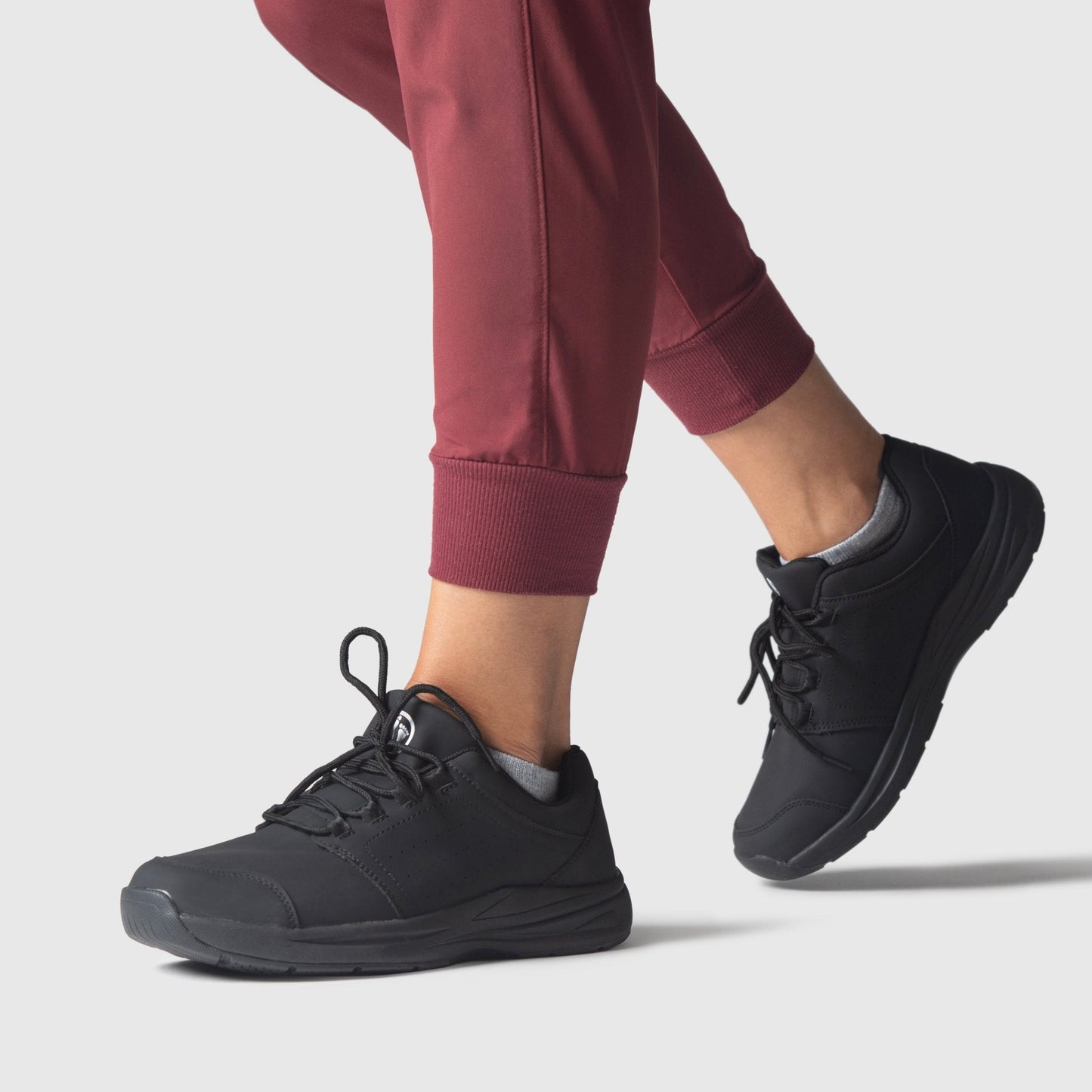 Stride Cushion Shoes - Midnight Black